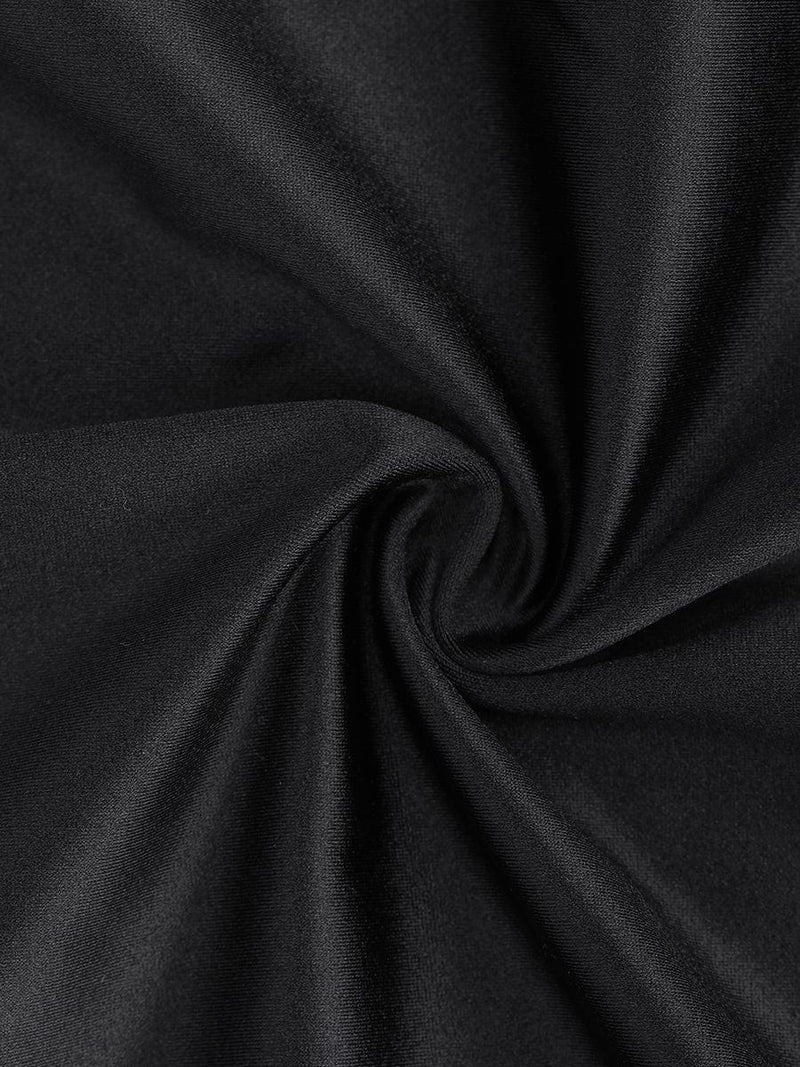 Retro Square Neck Built in corset Tummy Control Bodysuit With removable coasters