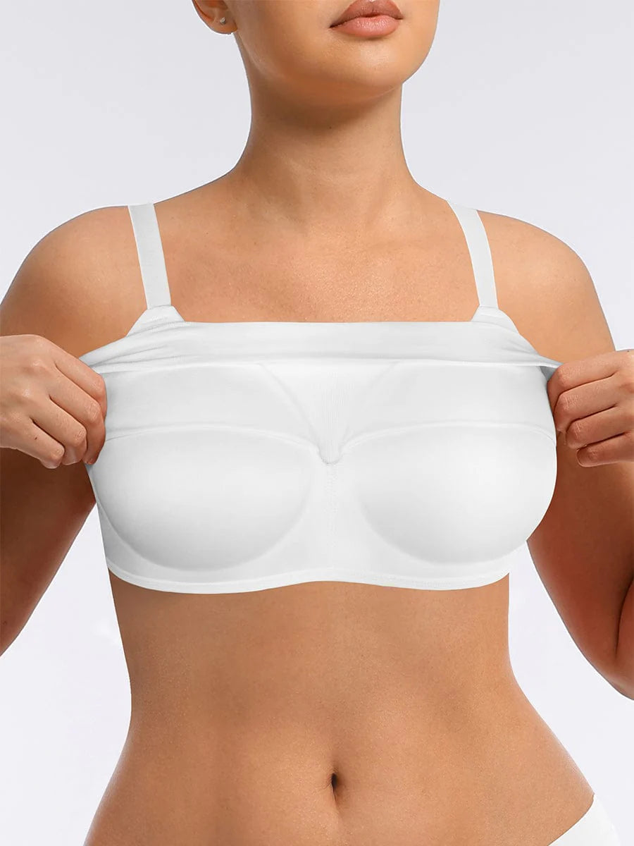 Seamless Wireless Bust Support Shapewear Bra