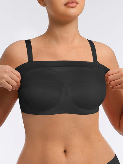 Seamless Wireless Bust Support Shapewear Bra