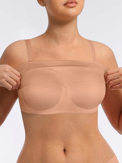 Seamless Wireless Bust Support Shapewear Bra
