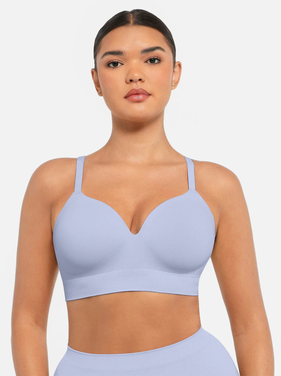 Seamless Wireless Bust Support Shapewear Bra