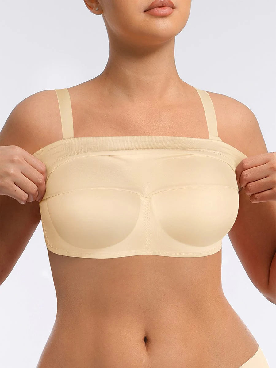 Seamless Wireless Bust Support Shapewear Bra