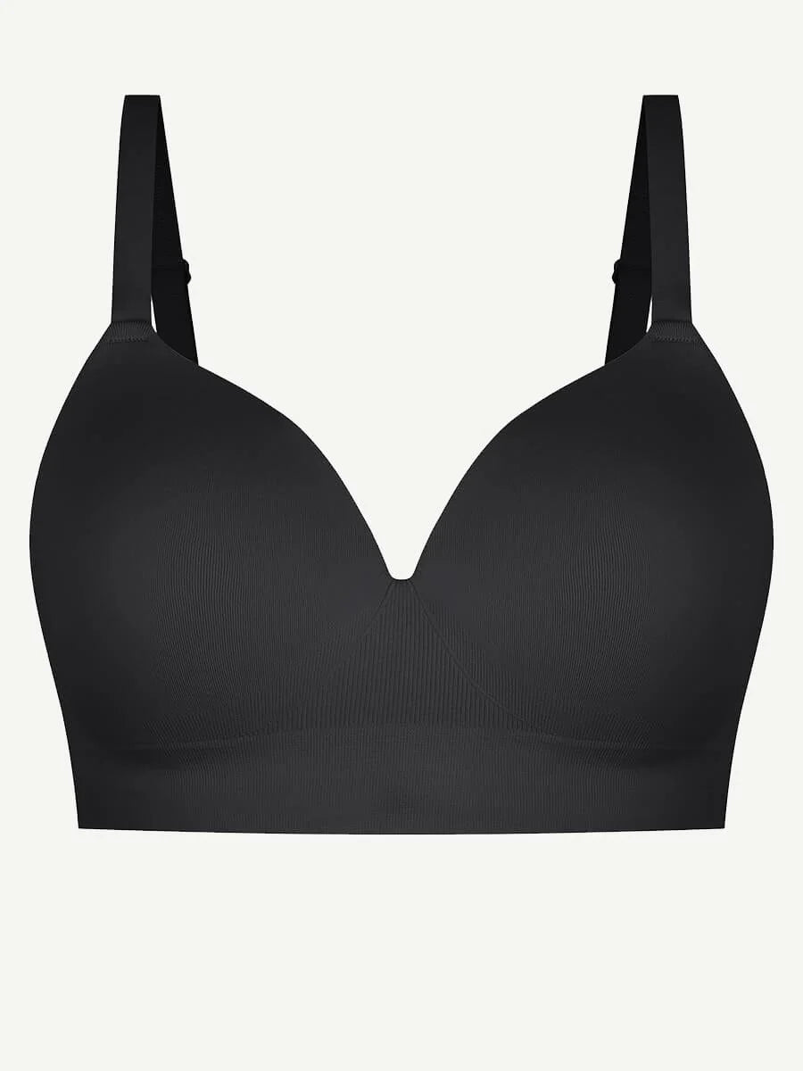 Seamless Wireless Bust Support Shapewear Bra