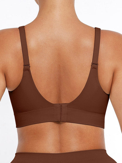 Seamless Wireless Bust Support Shapewear Bra