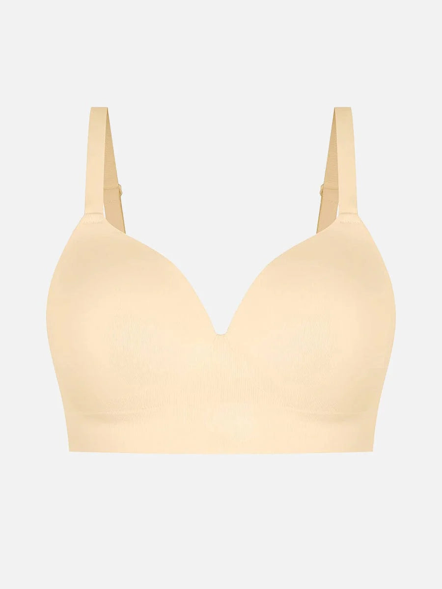 Seamless Wireless Bust Support Shapewear Bra