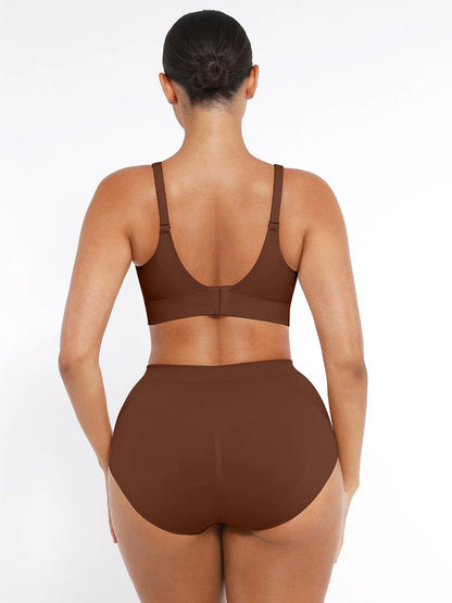 Seamless Wireless Bust Support Shapewear Bra