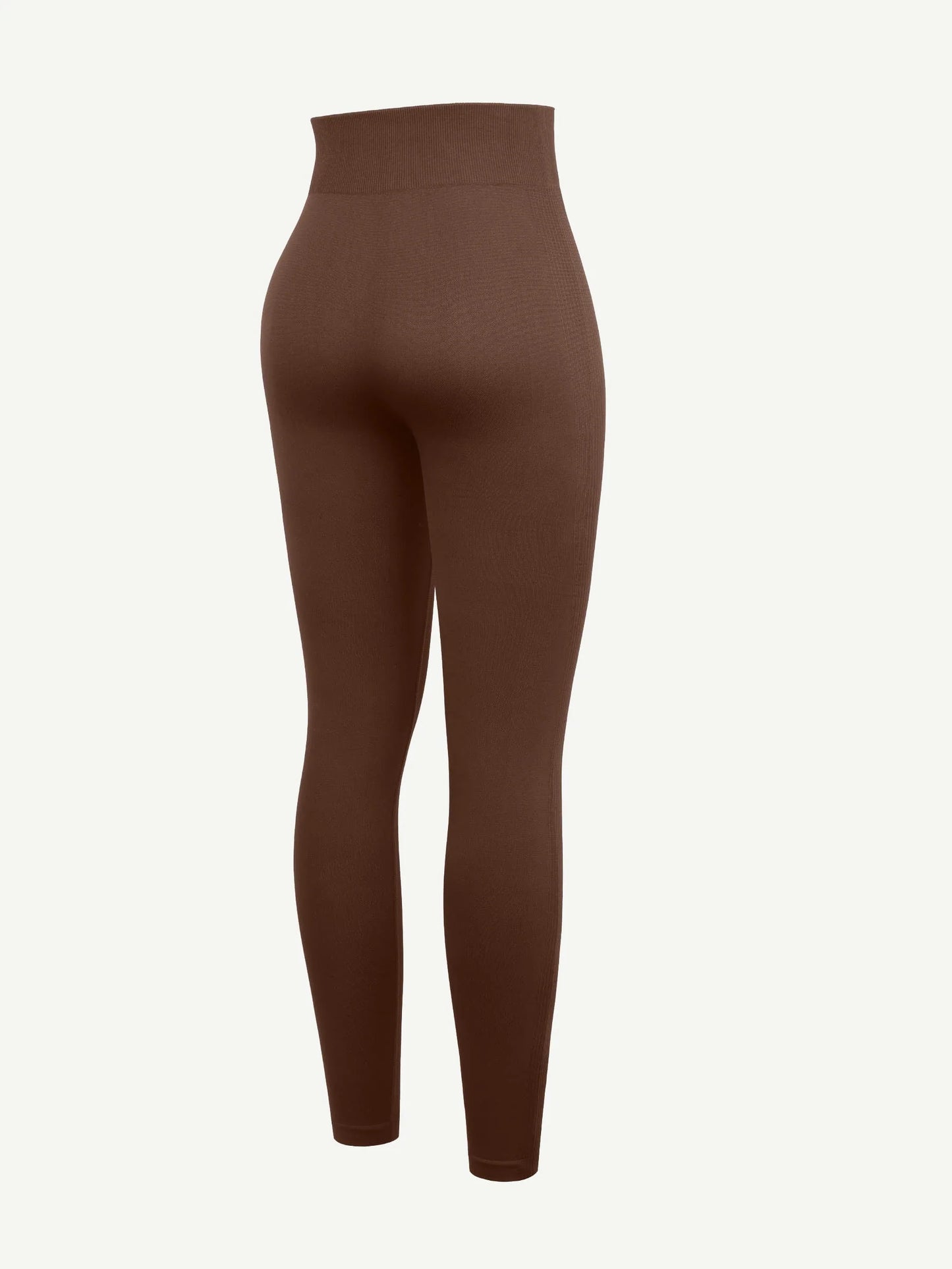 Leggings de yoga adelgazantes de cintura alta sin costuras que moldean las piernas