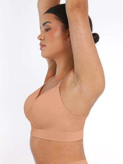 Seamless Wireless Bust Support Shapewear Bra