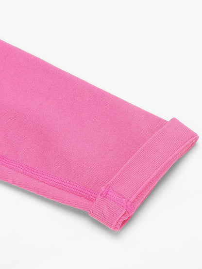 Leggings de yoga moldeadores de glúteos color melocotón con cintura doble sin costuras