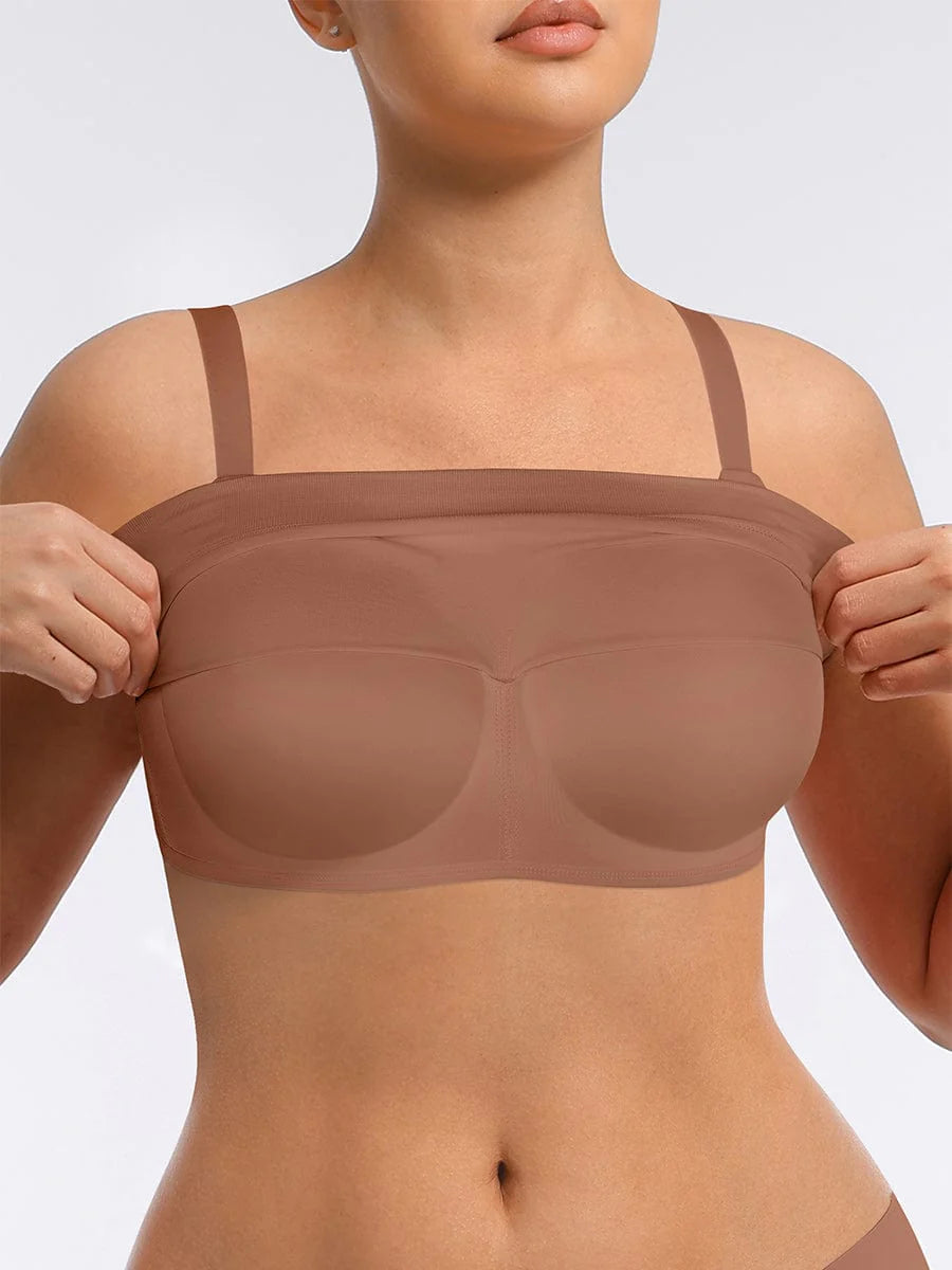 Seamless Wireless Bust Support Shapewear Bra