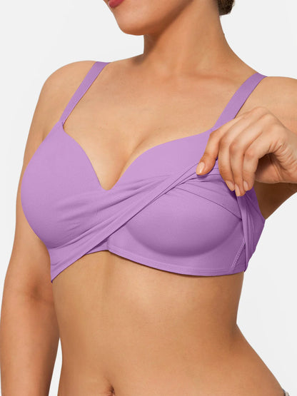 Seamless Wireless Bust Support Shapewear Bra