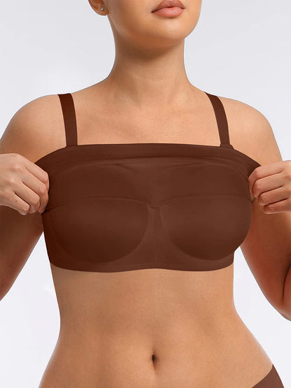 Seamless Wireless Bust Support Shapewear Bra