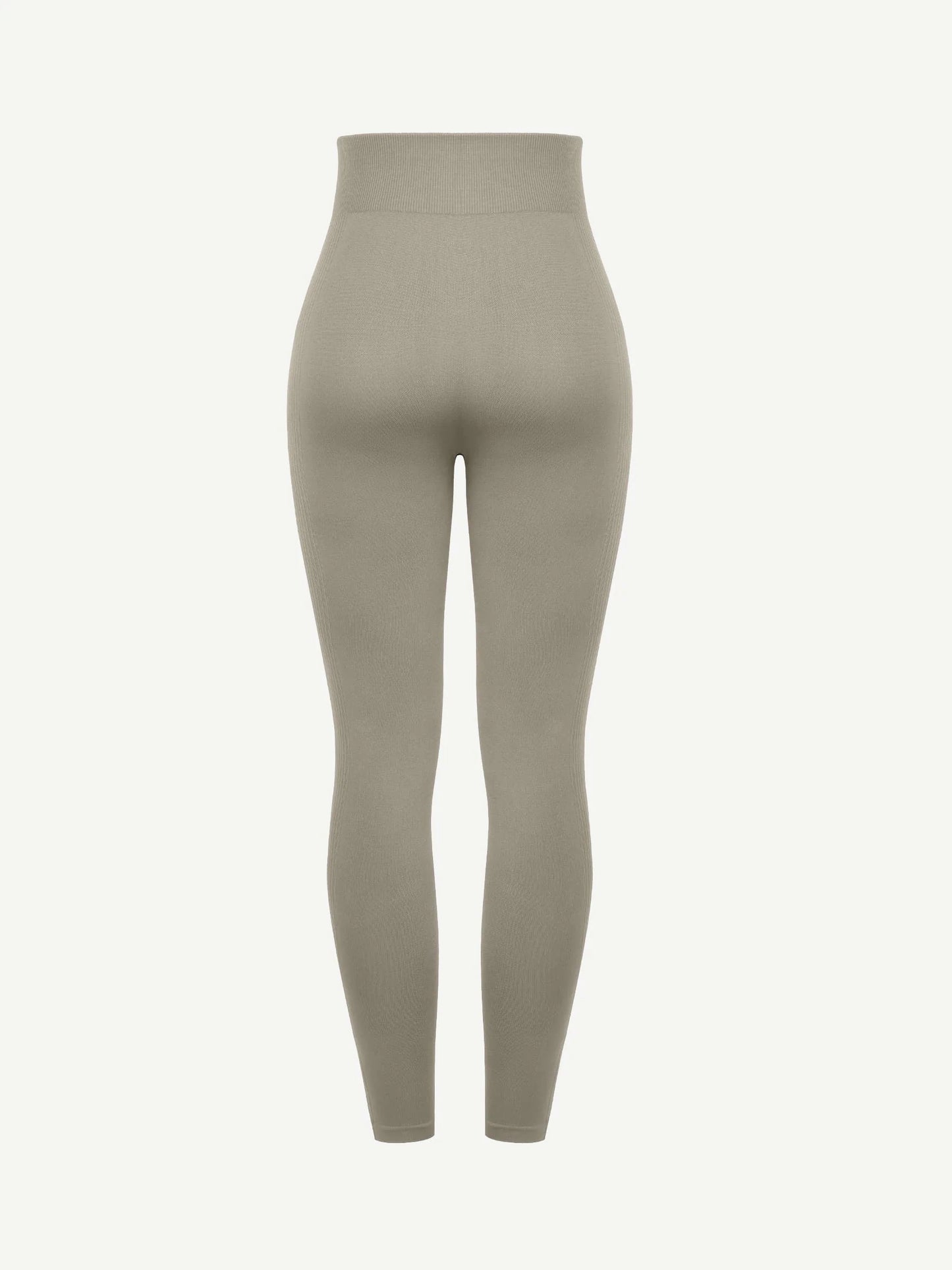 Leggings de yoga adelgazantes de cintura alta sin costuras que moldean las piernas