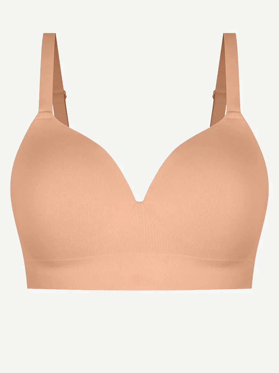 Seamless Wireless Bust Support Shapewear Bra