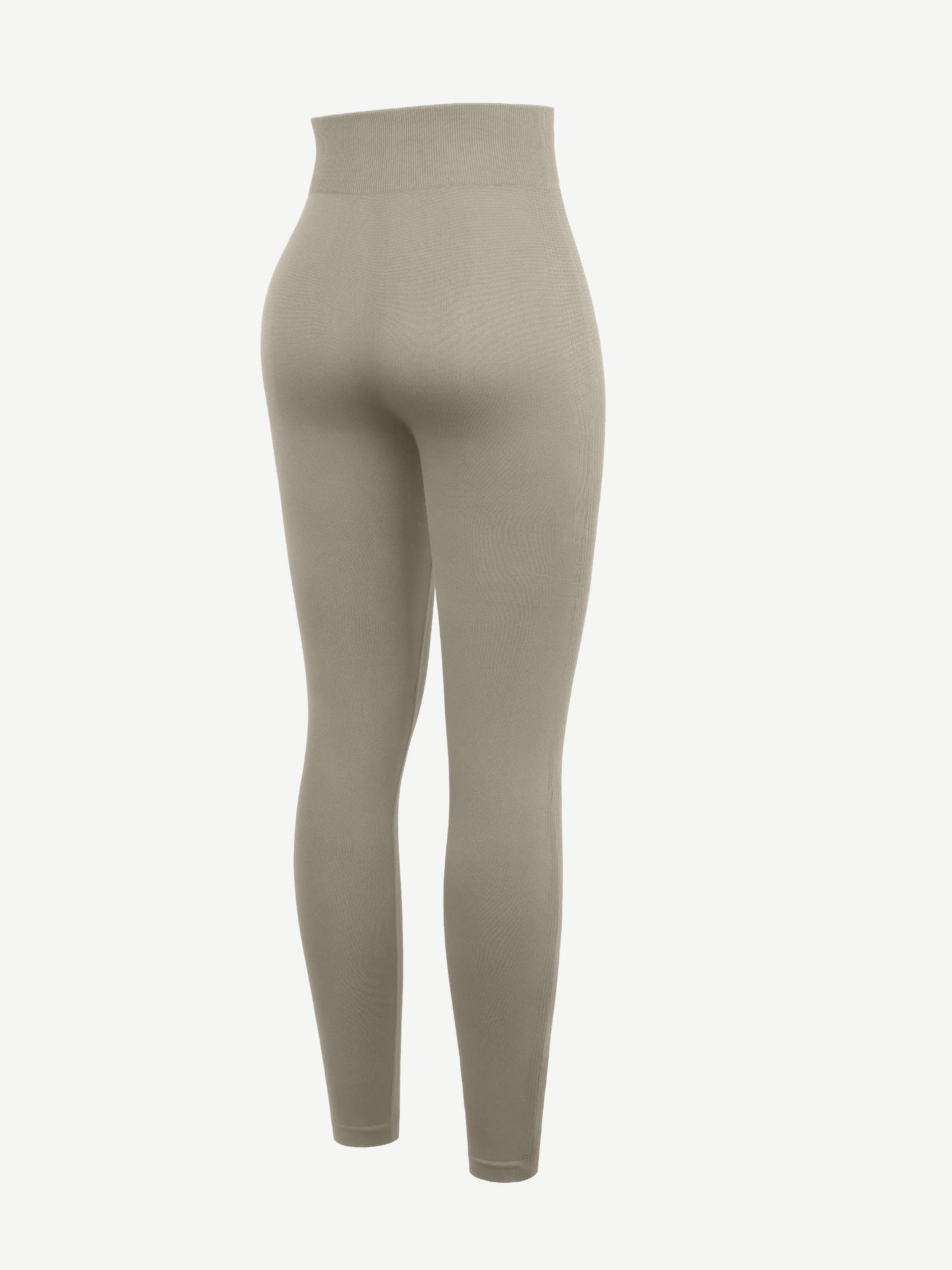 Leggings de yoga adelgazantes de cintura alta sin costuras que moldean las piernas
