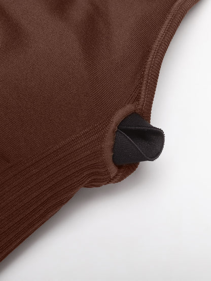 Sujetador deportivo sin costuras con espalda nadadora y copas extraíbles