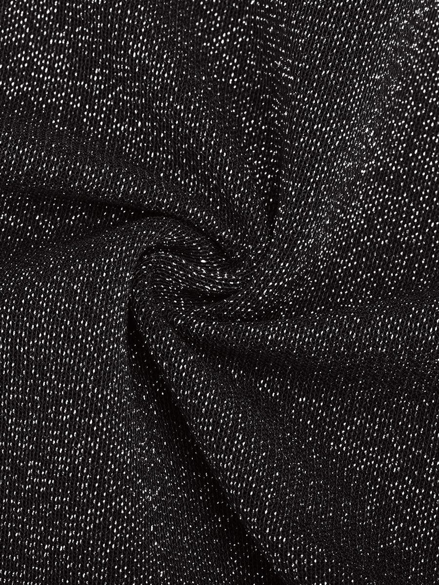 Body moldeador todo en uno con cuello drapeado brillante, sujetador incorporado y tanga con cierre a presión en la entrepierna.