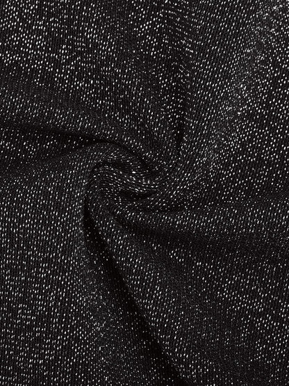 Body moldeador todo en uno con cuello drapeado brillante, sujetador incorporado y tanga con cierre a presión en la entrepierna.