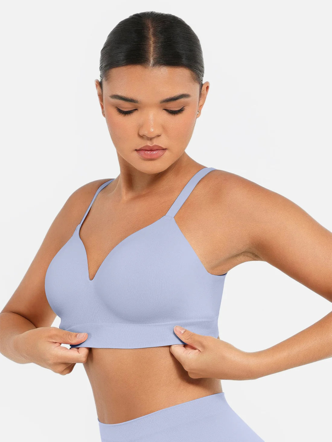 Seamless Wireless Bust Support Shapewear Bra