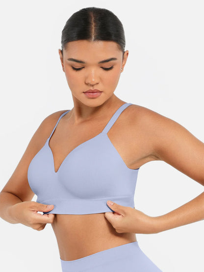 Seamless Wireless Bust Support Shapewear Bra