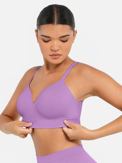 Seamless Wireless Bust Support Shapewear Bra