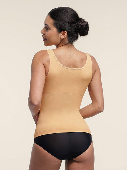 Seamless Bust Support Waist & Abdomen Control Shape Tank Top