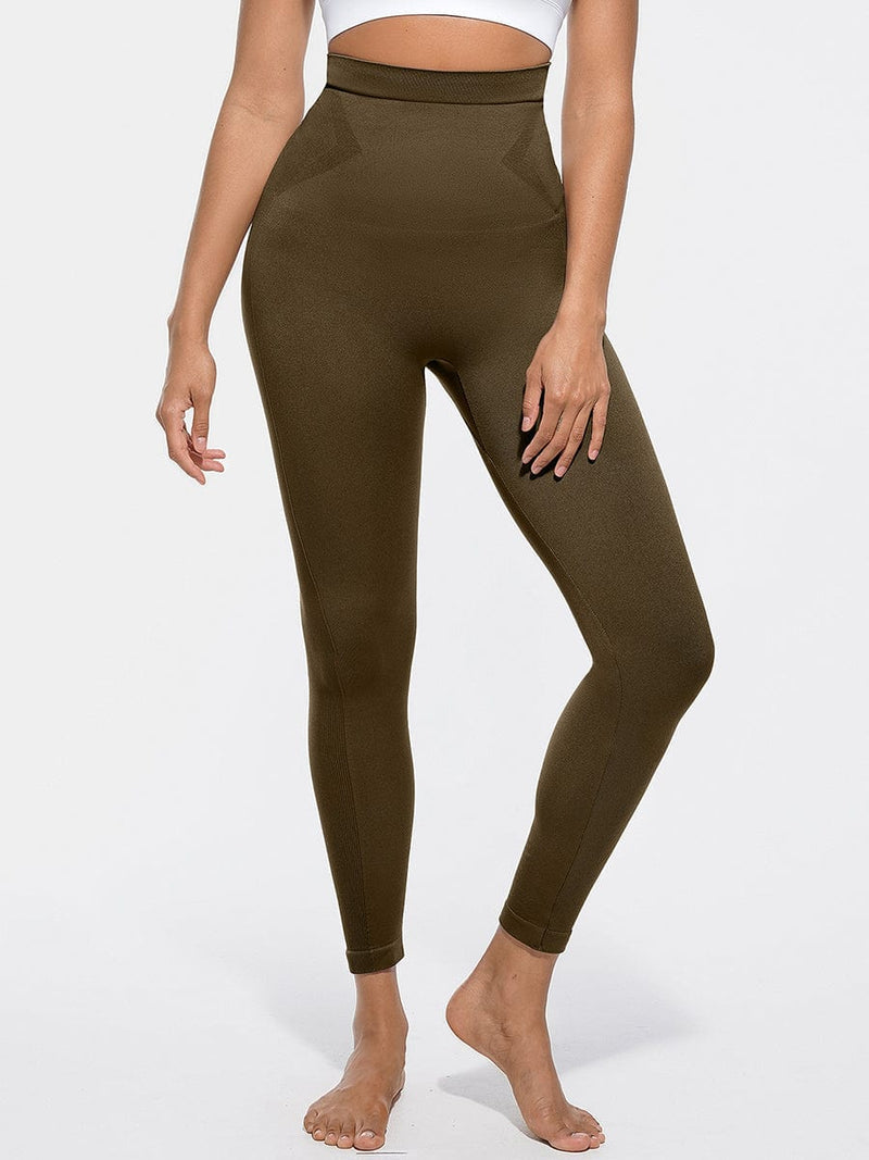 Leggings moldeadores antideslizantes de talle alto y corte ajustado