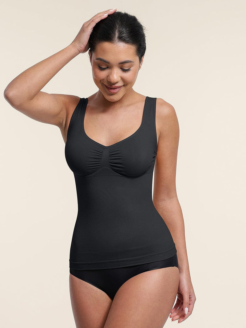 Seamless Bust Support Waist & Abdomen Control Shape Tank Top