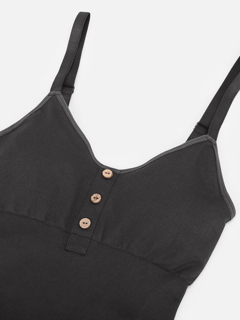 Mono sin costuras que moldea la cintura y el abdomen, levanta los glúteos y da soporte al busto.