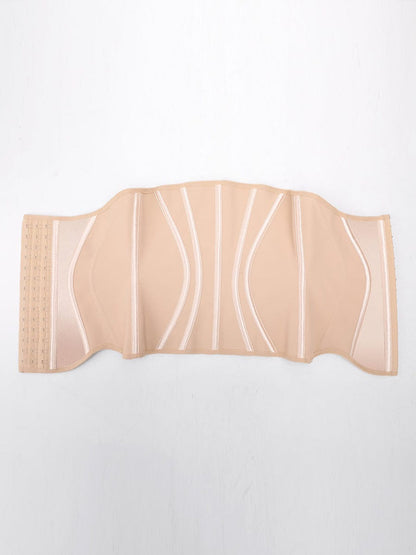 Entrenador de cintura de látex de alta compresión con curva en S y 11 varillas de acero.