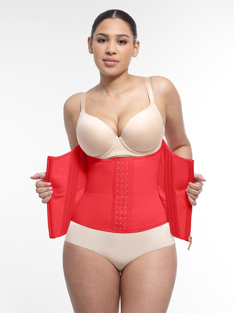 High Compression 15 Built-in Steel Bone Tummy Control Waist Trainer