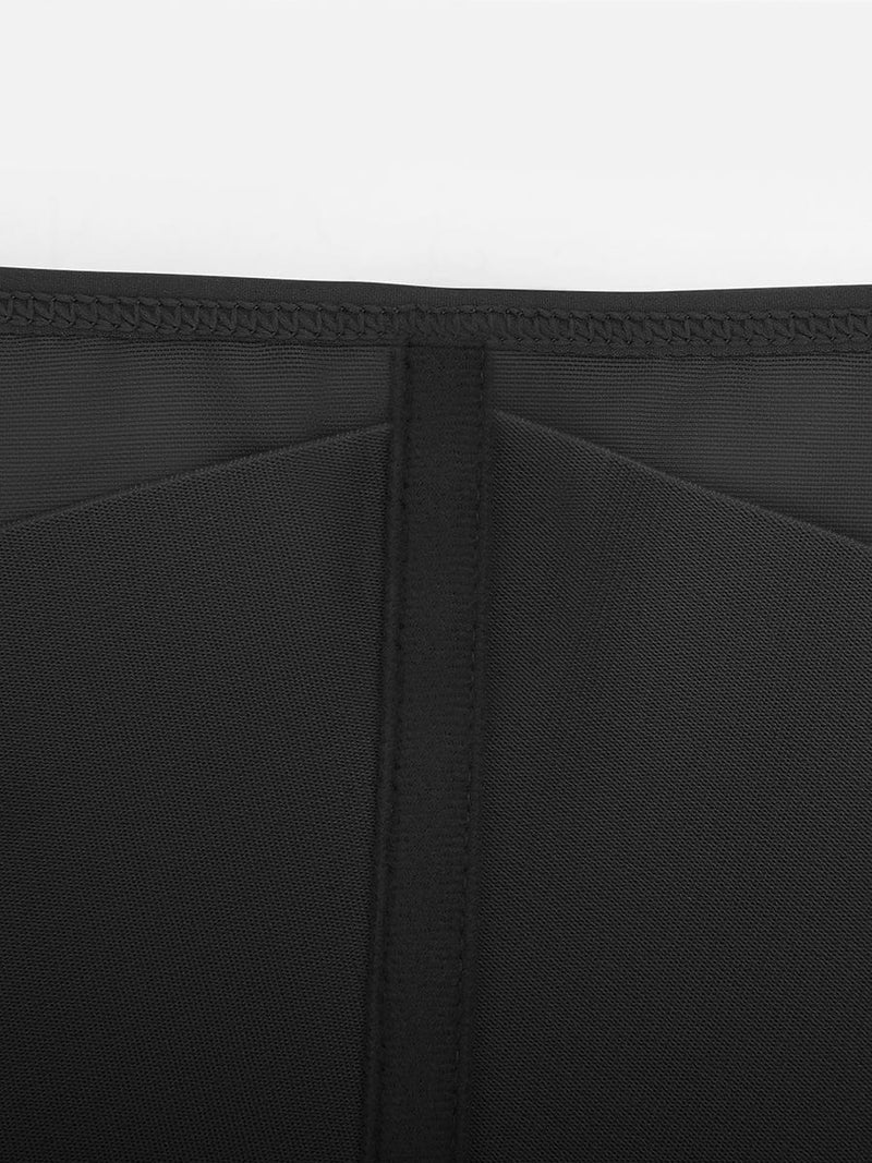 Faja moldeadora de cintura y abdomen de malla transpirable con 7 huesos de acero