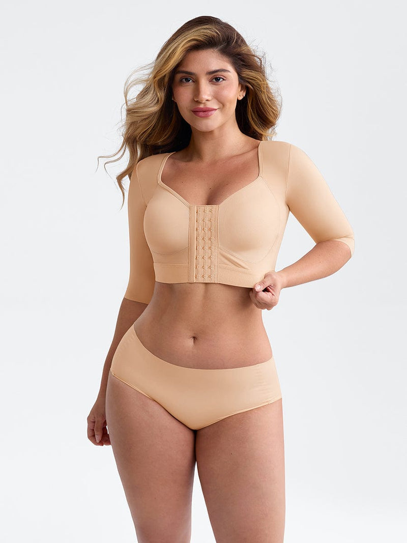 Post Surgery Bust Support Arm Compression Posture Tank with Easy to Remove Blood Stains