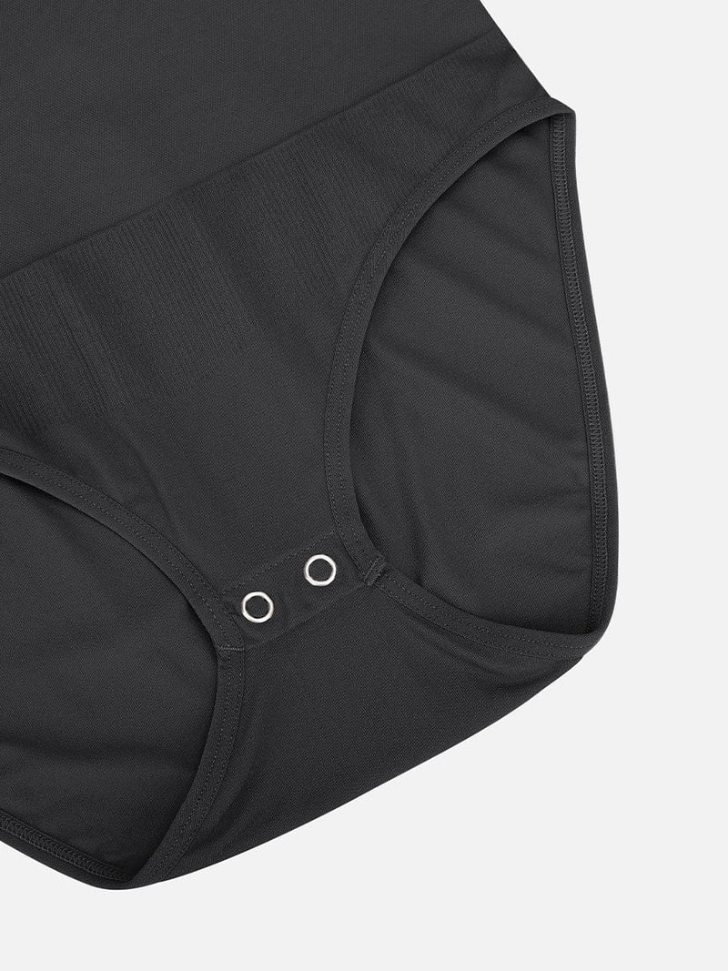 Body moldeador de cintura y abdomen de manga corta sin costuras que moldea la cadera