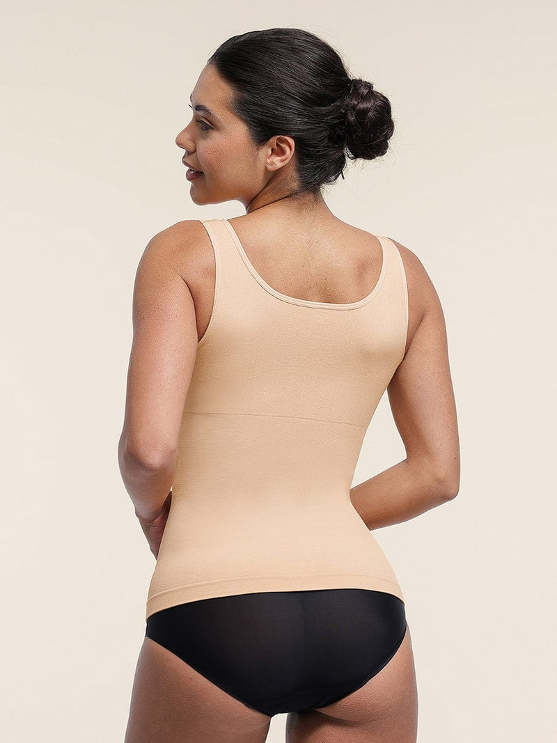 Seamless Bust Support Waist & Abdomen Control Shape Tank Top