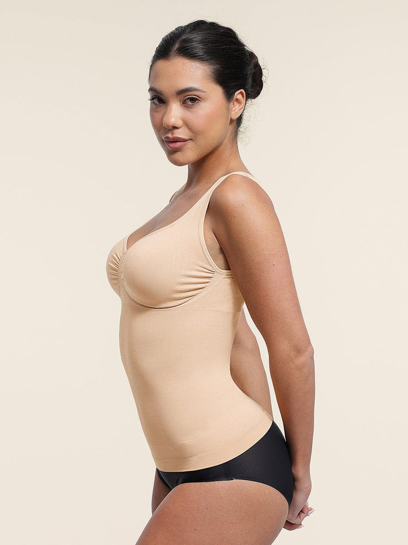 Seamless Bust Support Waist & Abdomen Control Shape Tank Top